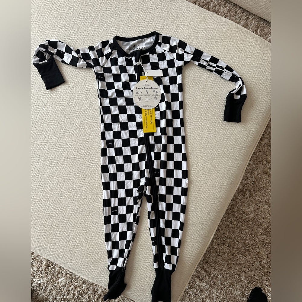 Little sleepies zippy bamboo viscose pajamas 18-24 months